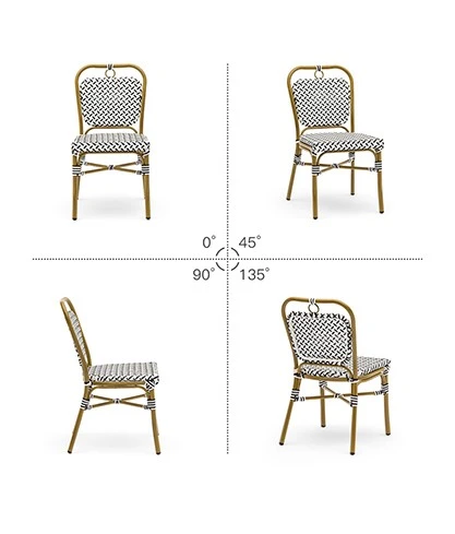 French-Inspired Outdoor Patio Dining Chairs Factory in China French-Inspired Outdoor Patio Dining Chairs Factory in China