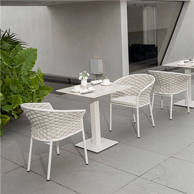 Geweven touw tuinmeubilair